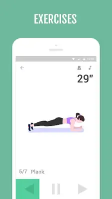 7 Minutes to Lose Weight - Abs Workout android App screenshot 2